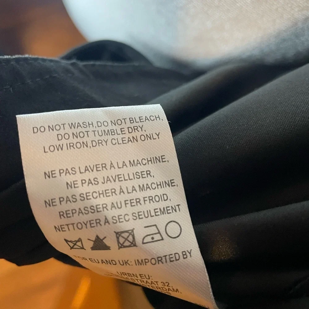 Hutch Black Waterfall Jacket L NWT Faux Suede Open Front Blazer Evening Holiday - Picture 5 of 9